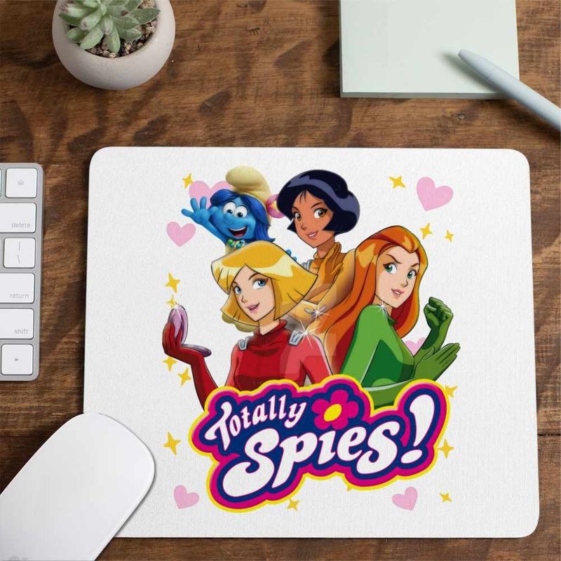 PC, gaming si accesorii - Periferice PC - Mousepad - Mousepad Spioanele Aventuri Desene Spioni CoolTrend, 21x19cm - Infinity.ro