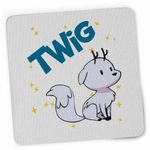 PC, gaming si accesorii - Periferice PC - Mousepad - Mousepad Hilda Twig Vulpe Alba Trolberg, 21x19cm - Infinity.ro