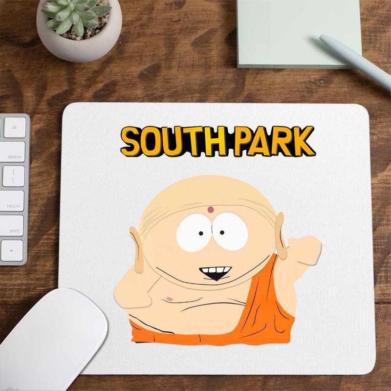 PC, gaming si accesorii - Periferice PC - Mousepad - Mousepad South Park Calugar Budist Buddha, CoolTrend, 21x19cm - Infinity.ro