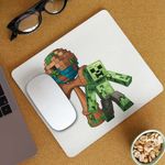 PC, gaming si accesorii - Periferice PC - Mousepad - Mousepad Kendama Minecraft Creeper Trial CoolTrend, 21x19cm - Infinity.ro