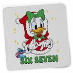 PC, gaming si accesorii - Periferice PC - Mousepad - Mousepad Six Seven Daisy Craciun Donald Duck Mickey Mouse CoolTrend, 21x19cm - Infinity.ro