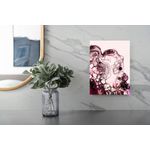 Casa si Gradina - Decoratiuni - Tablouri - Tablou Canvas, "Conexiuni eterice în dans cromatic", 26 x 39 cm - Infinity.ro