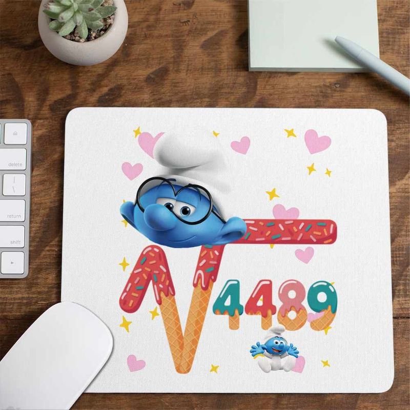 PC, gaming si accesorii - Periferice PC - Mousepad - Mousepad Six Seven Strumful Istet Strumfii 67 CoolTrend, 21x19cm - Infinity.ro