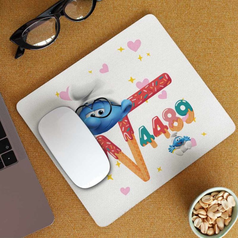 PC, gaming si accesorii - Periferice PC - Mousepad - Mousepad Six Seven Strumful Istet Strumfii 67 CoolTrend, 21x19cm - Infinity.ro