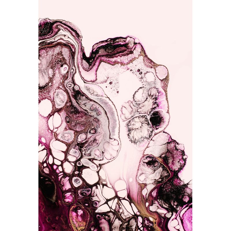 Casa si Gradina - Decoratiuni - Tablouri - Tablou Canvas, "Conexiuni eterice în dans cromatic", 26 x 39 cm - Infinity.ro