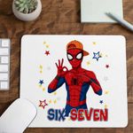 PC, gaming si accesorii - Periferice PC - Mousepad - Mousepad Six Seven Spiderman 67 Marvel Superhero CoolTrend, 21x19cm - Infinity.ro