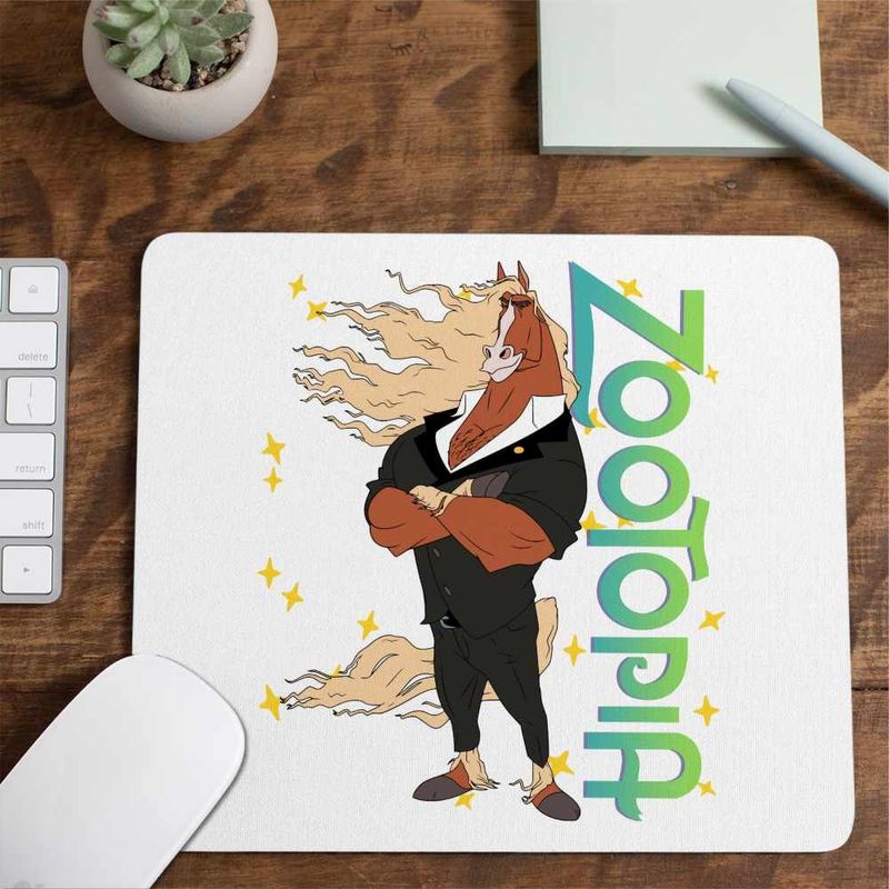 PC, gaming si accesorii - Periferice PC - Mousepad - Mousepad Zootopia Winddancer Cal Primar Dansator Zootropolis CoolTrend, 21x19cm - Infinity.ro