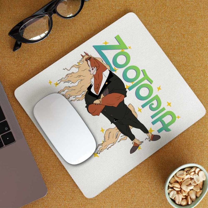 PC, gaming si accesorii - Periferice PC - Mousepad - Mousepad Zootopia Winddancer Cal Primar Dansator Zootropolis CoolTrend, 21x19cm - Infinity.ro
