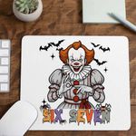 PC, gaming si accesorii - Periferice PC - Mousepad - Mousepad Six Seven Horror Pennywise 67 Halloween CoolTrend, 21x19cm - Infinity.ro