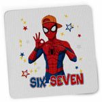 PC, gaming si accesorii - Periferice PC - Mousepad - Mousepad Six Seven Spiderman 67 Marvel Superhero CoolTrend, 21x19cm - Infinity.ro