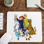 PC, gaming si accesorii - Periferice PC - Mousepad - Mousepad Paddington Scooby Doo Bugs Bunny Bingo Bluey Blue, CoolTrend, 21x19cm - Infinity.ro