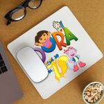 PC, gaming si accesorii - Periferice PC - Mousepad - Mousepad Desene Animate Dora Exploratoarea Explorer, CoolTrend, 21x19cm - Infinity.ro