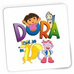 PC, gaming si accesorii - Periferice PC - Mousepad - Mousepad Desene Animate Dora Exploratoarea Explorer, CoolTrend, 21x19cm - Infinity.ro
