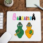 PC, gaming si accesorii - Periferice PC - Mousepad - Mousepad Barbapapa Logo Inspiratie, CoolTrend, 21x19cm - Infinity.ro