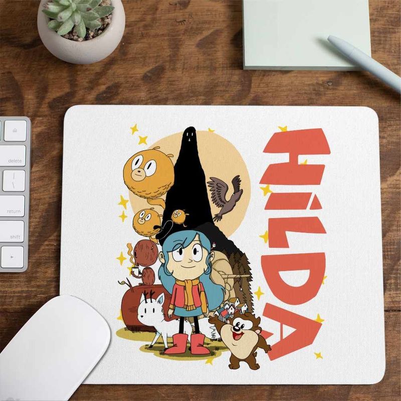 PC, gaming si accesorii - Periferice PC - Mousepad - Mousepad Hilda Parada Pasarilor Alfur, 21x19cm - Infinity.ro