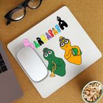 PC, gaming si accesorii - Periferice PC - Mousepad - Mousepad Barbapapa Logo Inspiratie, CoolTrend, 21x19cm - Infinity.ro