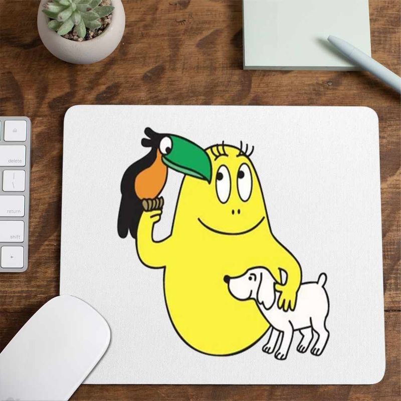 PC, gaming si accesorii - Periferice PC - Mousepad - Mousepad Barbazoo Barbapapa Barbabee, CoolTrend, 21x19cm - Infinity.ro