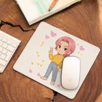 PC, gaming si accesorii - Periferice PC - Mousepad - Mousepad Huntrix Saja Boys Romance Kpop CoolTrend, 21x19cm - Infinity.ro