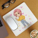 PC, gaming si accesorii - Periferice PC - Mousepad - Mousepad Huntrix Saja Boys Romance Kpop CoolTrend, 21x19cm - Infinity.ro