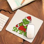 PC, gaming si accesorii - Periferice PC - Mousepad - Mousepad Six Seven Grinch Craciun CoolTrend, 21x19cm - Infinity.ro