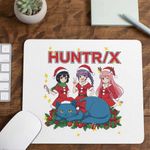 PC, gaming si accesorii - Periferice PC - Mousepad - Mousepad Huntrix Craciunite Merry Christmas Kpop CoolTrend, 21x19cm - Infinity.ro