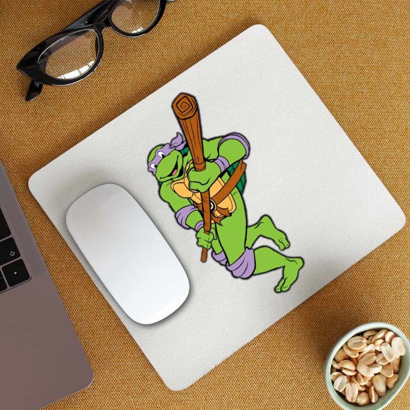 PC, gaming si accesorii - Periferice PC - Mousepad - Mousepad Testoasele Ninja Donatello Bat, CoolTrend, 21x19cm - Infinity.ro