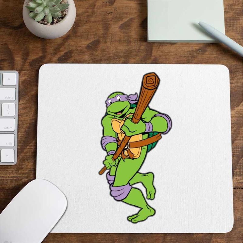 PC, gaming si accesorii - Periferice PC - Mousepad - Mousepad Testoasele Ninja Donatello Bat, CoolTrend, 21x19cm - Infinity.ro