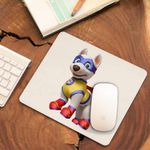 PC, gaming si accesorii - Periferice PC - Mousepad - Mousepad Paw Patrol Apollo Patrula Catelusilor, CoolTrend, 21x19cm - Infinity.ro
