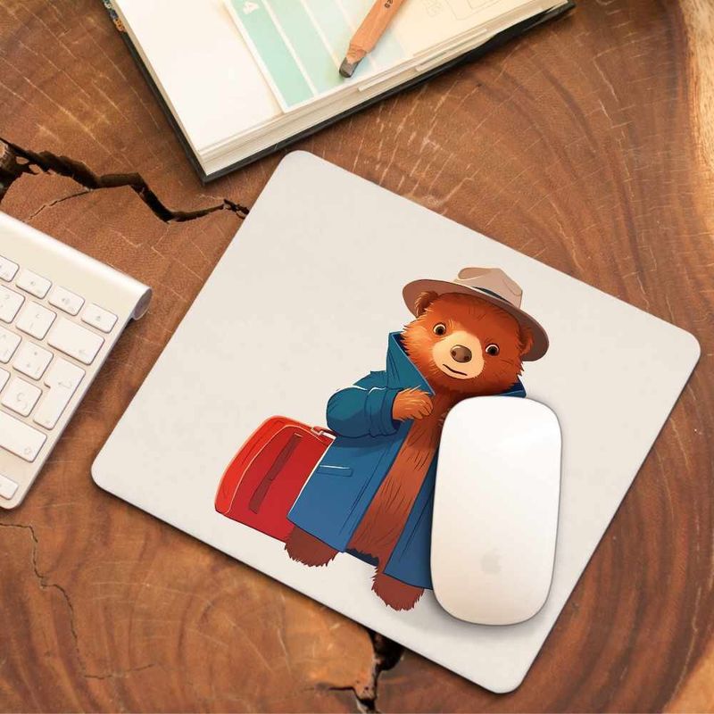 PC, gaming si accesorii - Periferice PC - Mousepad - Mousepad Paddington Urs America de sud Excursie, CoolTrend, 21x19cm - Infinity.ro