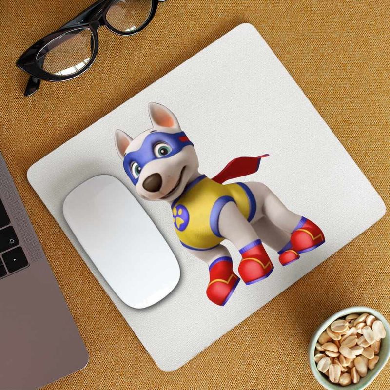 PC, gaming si accesorii - Periferice PC - Mousepad - Mousepad Paw Patrol Apollo Patrula Catelusilor, CoolTrend, 21x19cm - Infinity.ro
