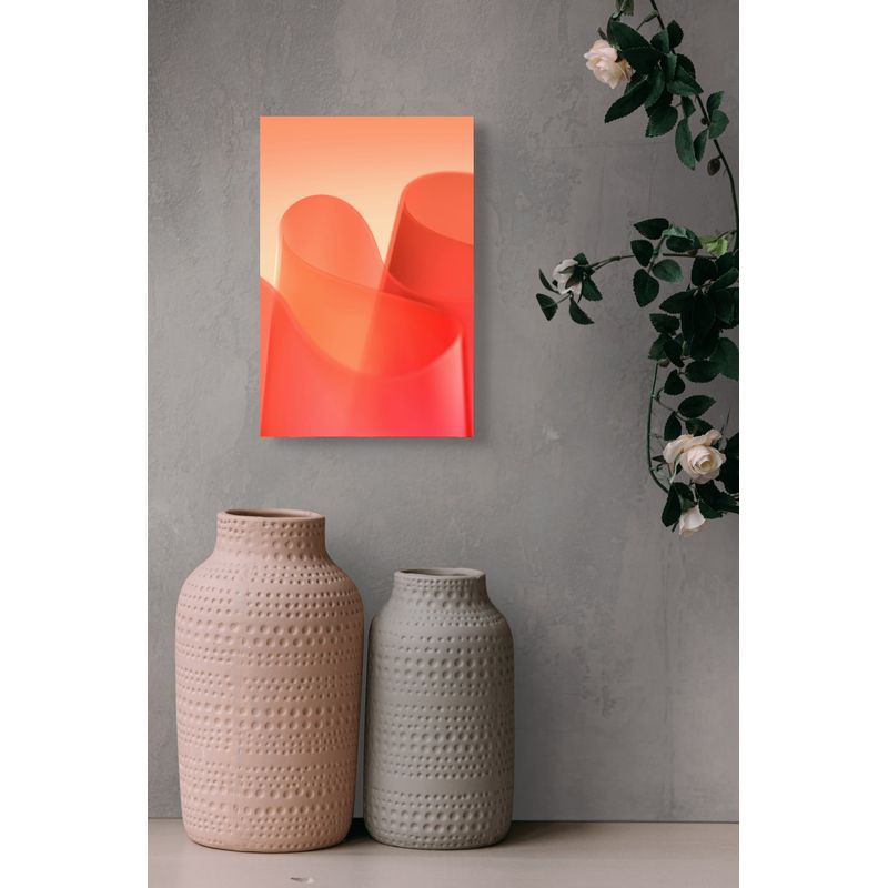 Casa si Gradina - Decoratiuni - Tablouri - Tablou Canvas, "Ecouri de apus vibrant", 26 x 39 cm - Infinity.ro