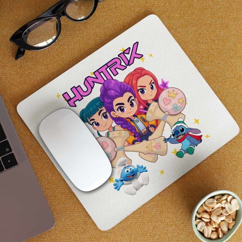 PC, gaming si accesorii - Periferice PC - Mousepad - Mousepad Kendama Huntrix K-Pop Demon Hunters Coreea CoolTrend, 21x19cm - Infinity.ro
