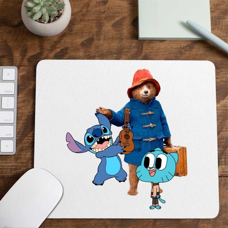 PC, gaming si accesorii - Periferice PC - Mousepad - Mousepad Paddington Stitch Chitara, CoolTrend, 21x19cm - Infinity.ro