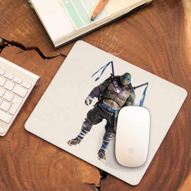 PC, gaming si accesorii - Periferice PC - Mousepad - Mousepad Testoasele Ninja Leonardo Ninjutsu Mutant, CoolTrend, 21x19cm - Infinity.ro