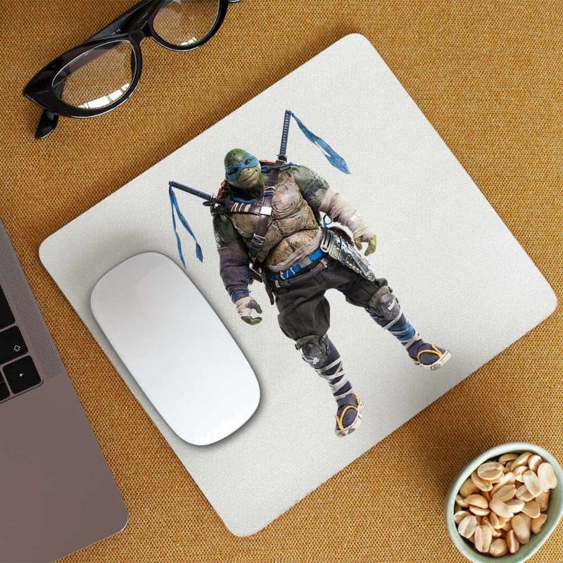 PC, gaming si accesorii - Periferice PC - Mousepad - Mousepad Testoasele Ninja Leonardo Ninjutsu Mutant, CoolTrend, 21x19cm - Infinity.ro