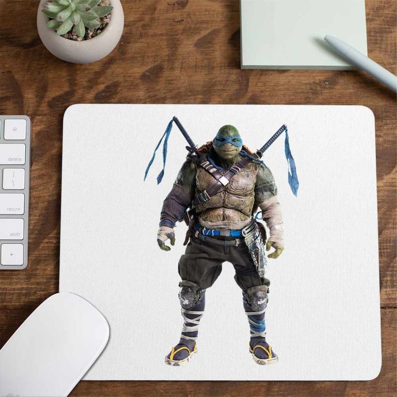 PC, gaming si accesorii - Periferice PC - Mousepad - Mousepad Testoasele Ninja Leonardo Ninjutsu Mutant, CoolTrend, 21x19cm - Infinity.ro