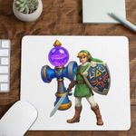 PC, gaming si accesorii - Periferice PC - Mousepad - Mousepad Kendama Legend of Zelda Cavaler Epic Battle CoolTrend, 21x19cm - Infinity.ro