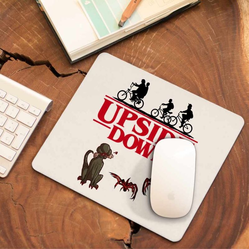 PC, gaming si accesorii - Periferice PC - Mousepad - Mousepad Stranger Things Upside Down CoolTrend, 21x19cm - Infinity.ro