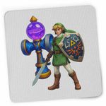 PC, gaming si accesorii - Periferice PC - Mousepad - Mousepad Kendama Legend of Zelda Cavaler Epic Battle CoolTrend, 21x19cm - Infinity.ro