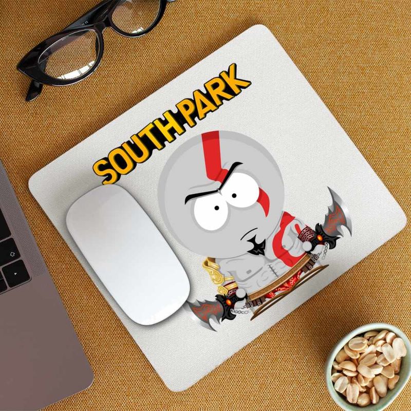 PC, gaming si accesorii - Periferice PC - Mousepad - Mousepad South Park God Of War Viking Razboinic, CoolTrend, 21x19cm - Infinity.ro