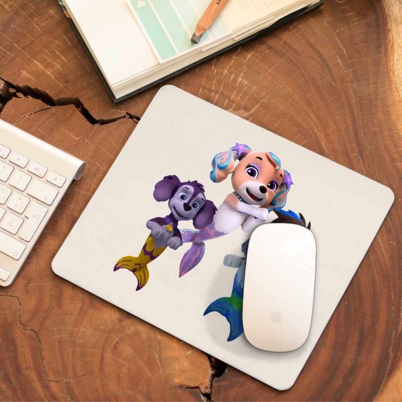 PC, gaming si accesorii - Periferice PC - Mousepad - Mousepad Paw Patrol Merpups Caini Sirena Patrula Catelusilor, CoolTrend, 21x19cm - Infinity.ro