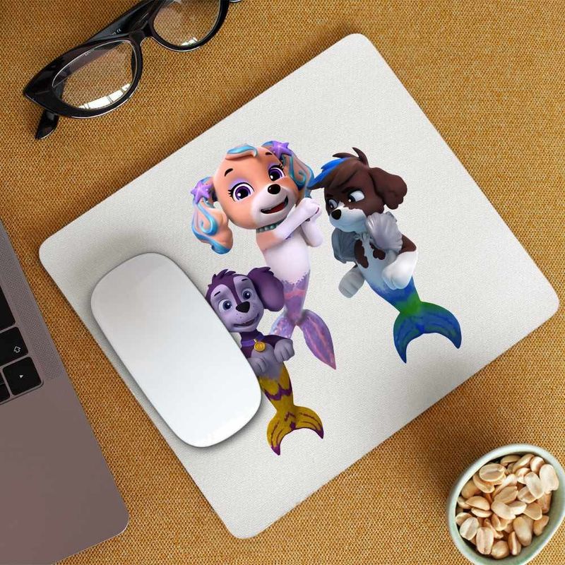 PC, gaming si accesorii - Periferice PC - Mousepad - Mousepad Paw Patrol Merpups Caini Sirena Patrula Catelusilor, CoolTrend, 21x19cm - Infinity.ro