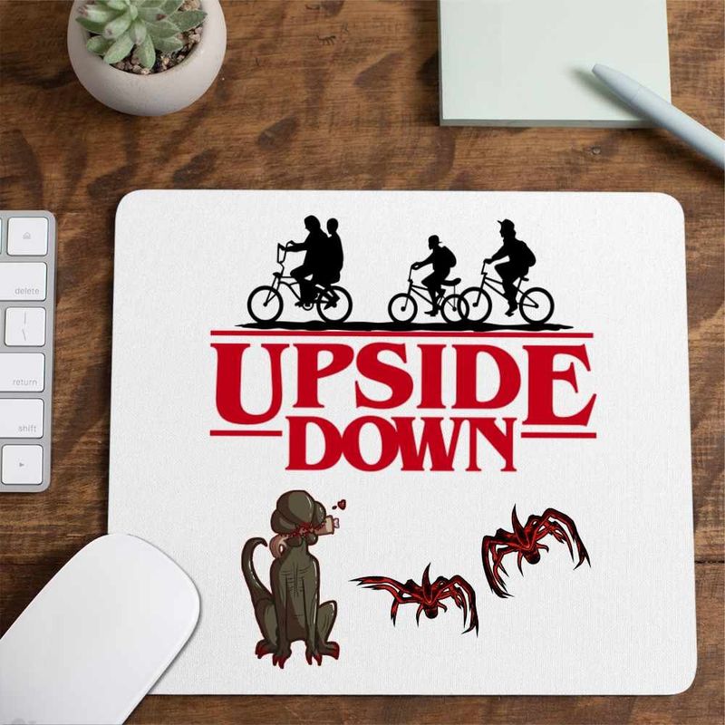 PC, gaming si accesorii - Periferice PC - Mousepad - Mousepad Stranger Things Upside Down CoolTrend, 21x19cm - Infinity.ro