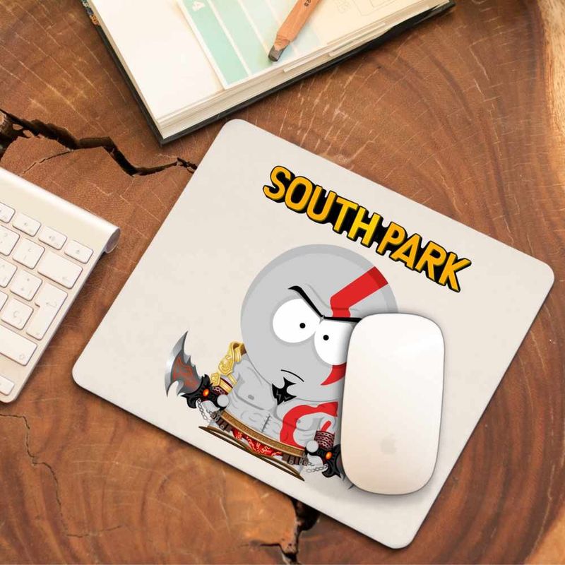 PC, gaming si accesorii - Periferice PC - Mousepad - Mousepad South Park God Of War Viking Razboinic, CoolTrend, 21x19cm - Infinity.ro
