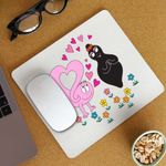 PC, gaming si accesorii - Periferice PC - Mousepad - Mousepad Barbapapa Barbamama Love, CoolTrend, 21x19cm - Infinity.ro