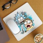 PC, gaming si accesorii - Periferice PC - Mousepad - Mousepad Rick and Morty Cercetator Nepot Asistent, CoolTrend, 21x19cm - Infinity.ro