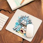 PC, gaming si accesorii - Periferice PC - Mousepad - Mousepad Rick and Morty Cercetator Nepot Asistent, CoolTrend, 21x19cm - Infinity.ro