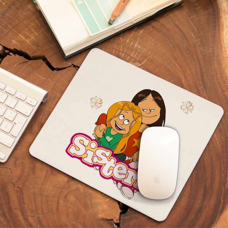 PC, gaming si accesorii - Periferice PC - Mousepad - Mousepad Surorile Aventuri The Sisters, CoolTrend, 21x19cm - Infinity.ro
