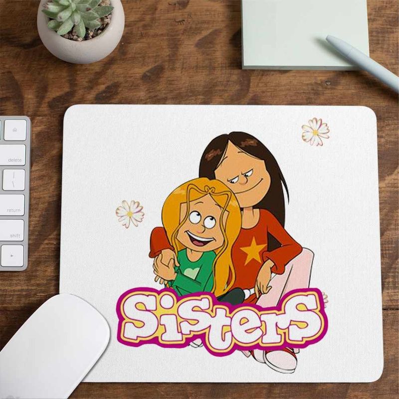 PC, gaming si accesorii - Periferice PC - Mousepad - Mousepad Surorile Aventuri The Sisters, CoolTrend, 21x19cm - Infinity.ro