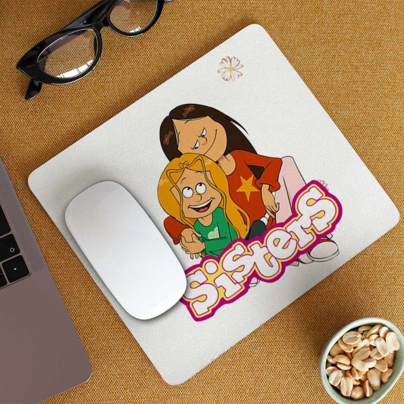 PC, gaming si accesorii - Periferice PC - Mousepad - Mousepad Surorile Aventuri The Sisters, CoolTrend, 21x19cm - Infinity.ro